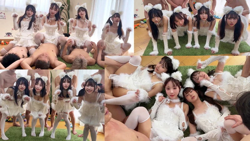 Kちゃん&Nちゃん&Fちゃん&Mちゃん 無料サンプル画像(5) 【無料エロ漫画と動画(R18)】