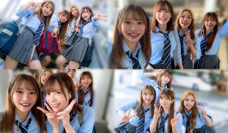 りお＆ひなた＆かりん＆ゆい 無料サンプル画像(3) 【無料エロ漫画と動画(R18)】