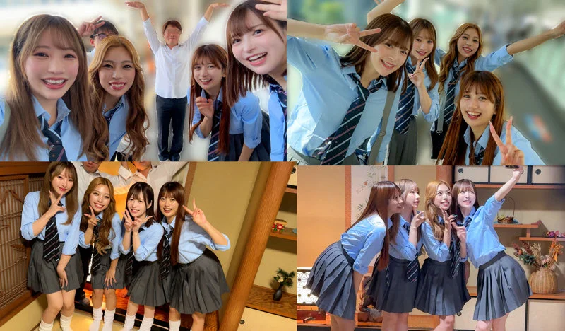 りお＆ひなた＆かりん＆ゆい 無料サンプル画像(4) 【無料エロ漫画と動画(R18)】