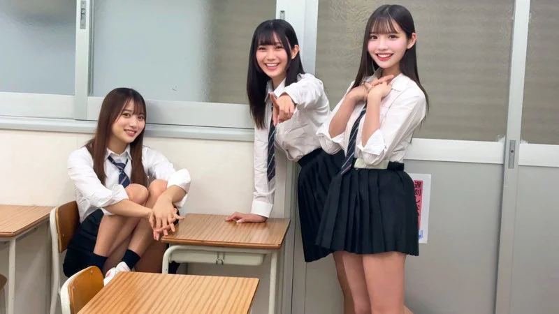 かりん＆める＆なぎさ 無料サンプル画像(1) 【無料エロ漫画と動画(R18)】